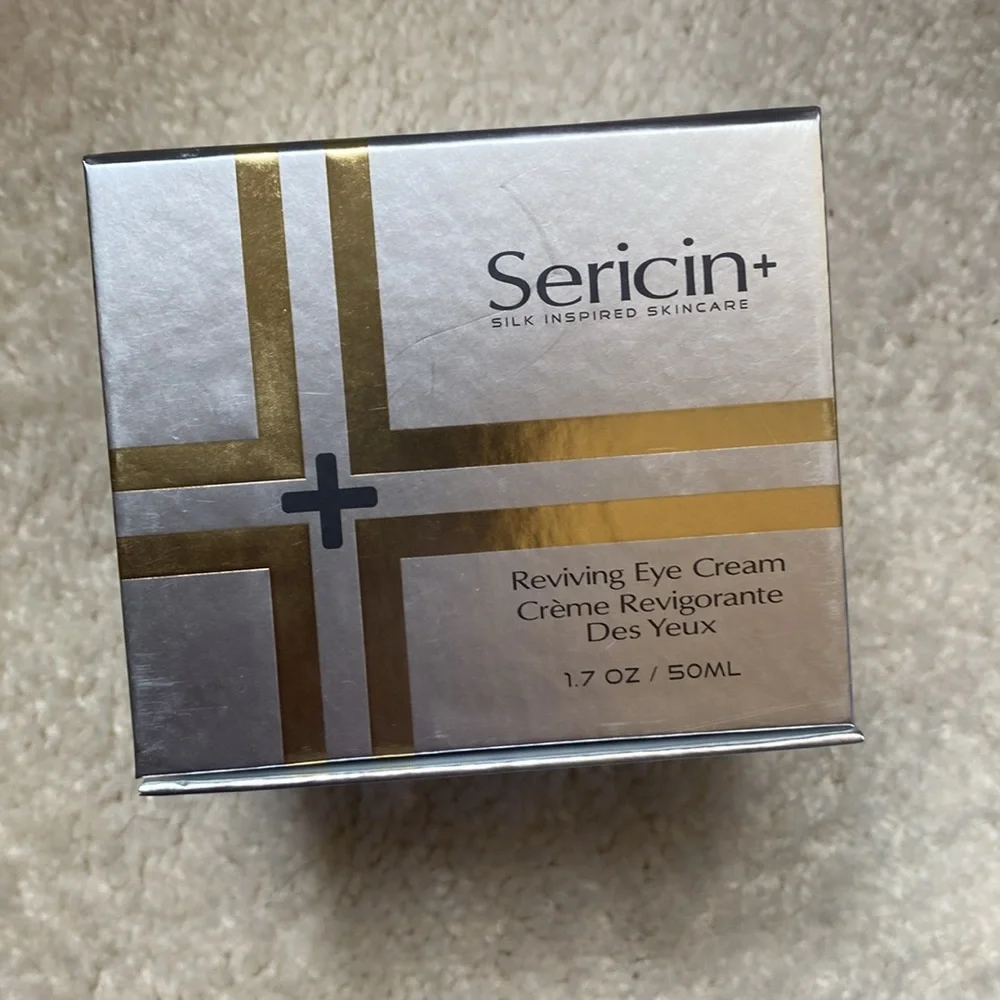 Sericin Plus Silk Inspired Skincare‎ Reviving Eye Cream, New in Box
